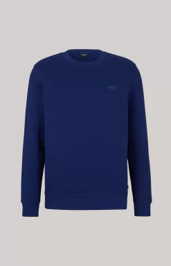 Salazar Cotton Sweatshirt in Royal Blue