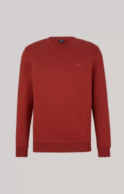 Salazar Cotton Sweatshirt in Rust