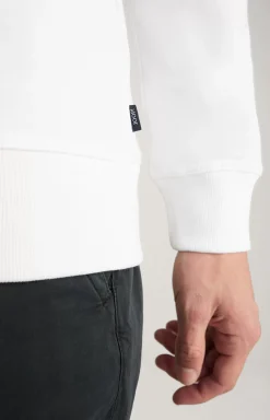 Salazar Cotton Sweatshirt in White