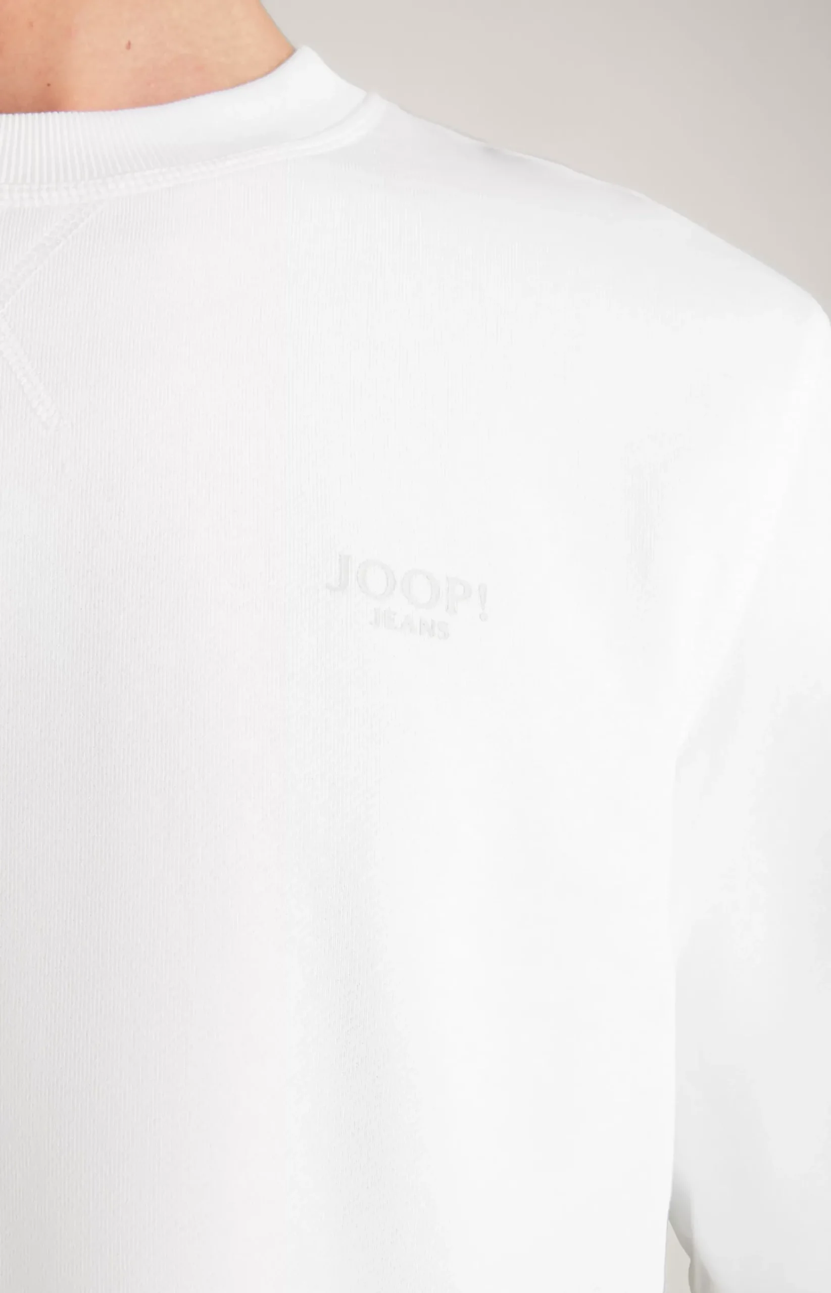 Salazar Cotton Sweatshirt in White