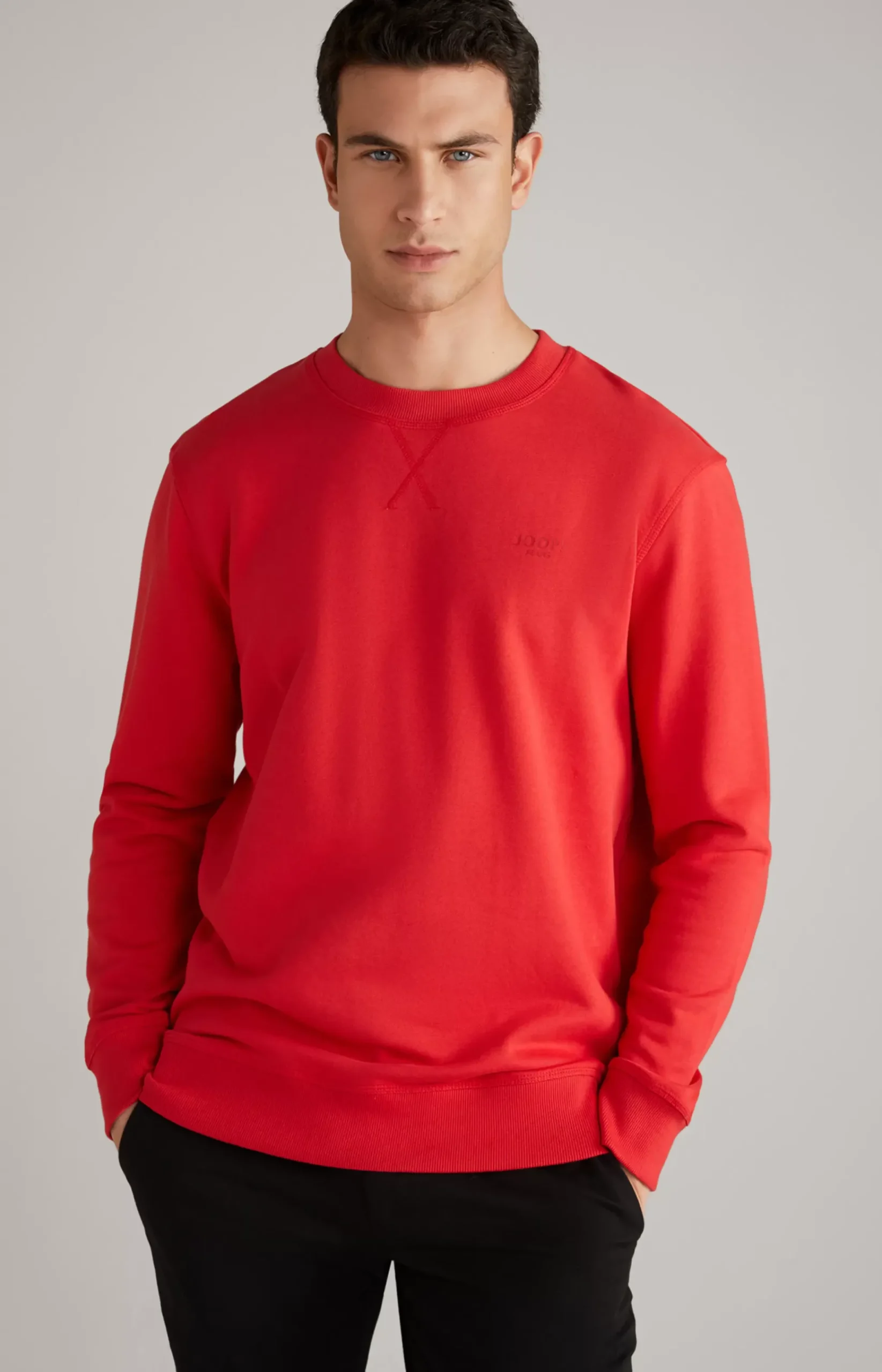 Salazar Cotton Sweatshirt in Red