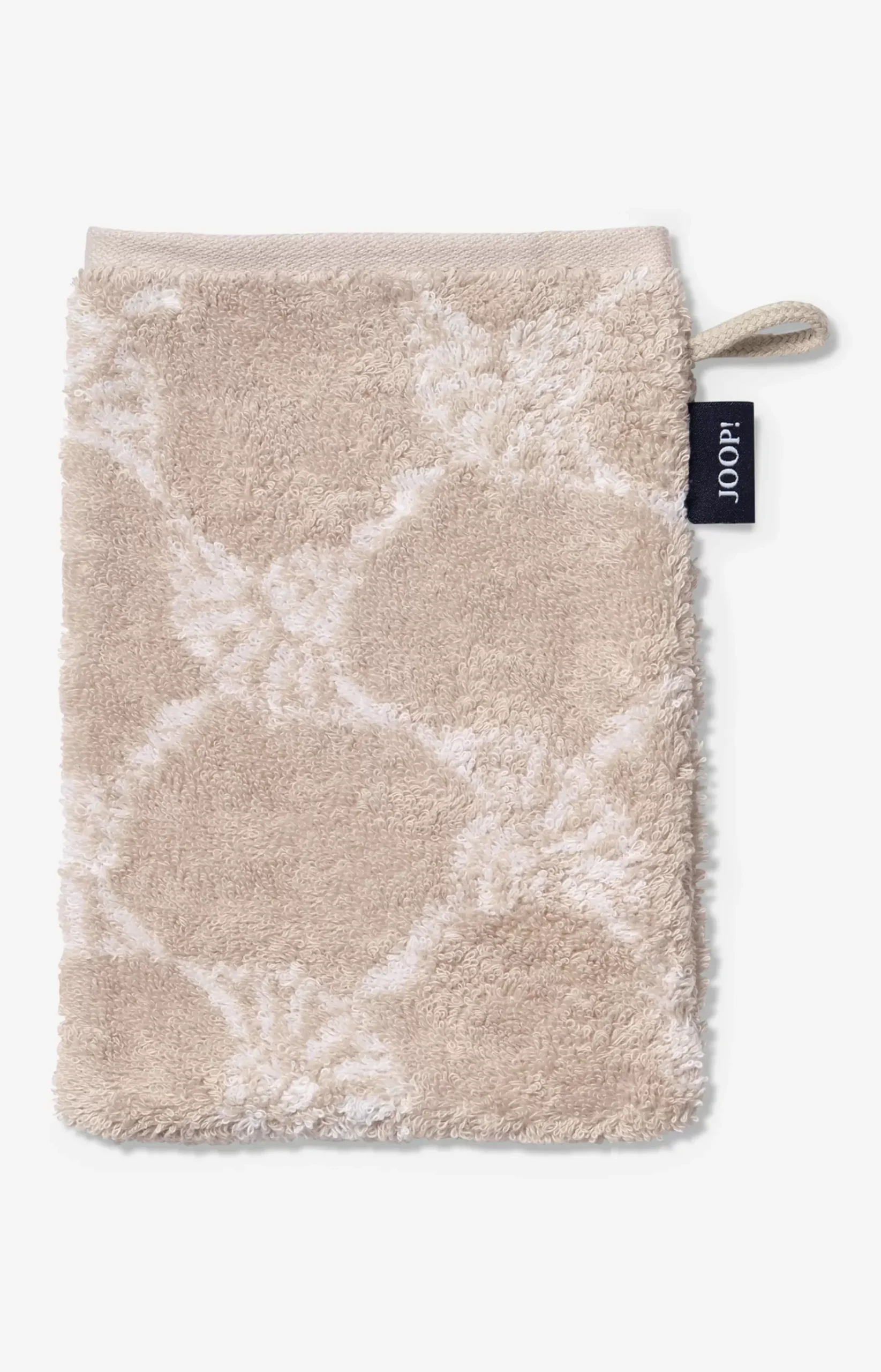 Sand/Ecru Cornflower Terrycloth Series in Sand