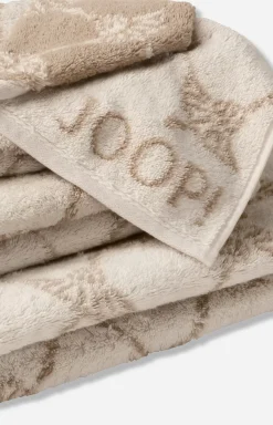 Sand/Ecru Cornflower Terrycloth Series in Cream