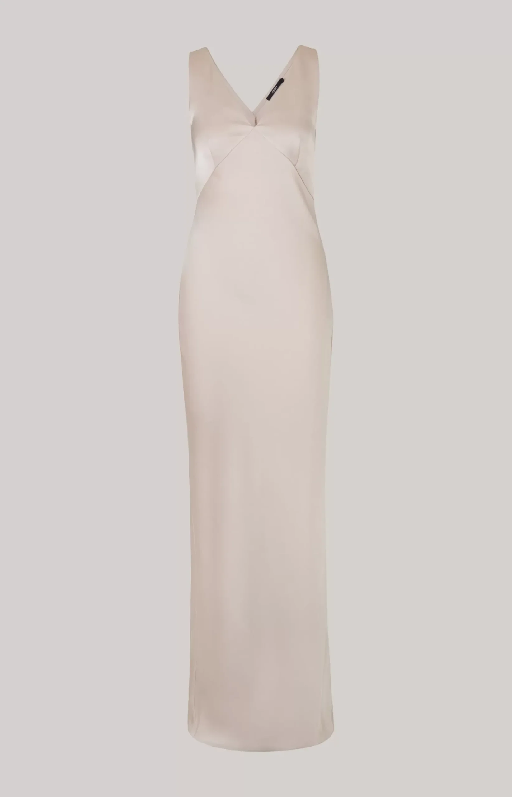 Satin Dress in Champagne