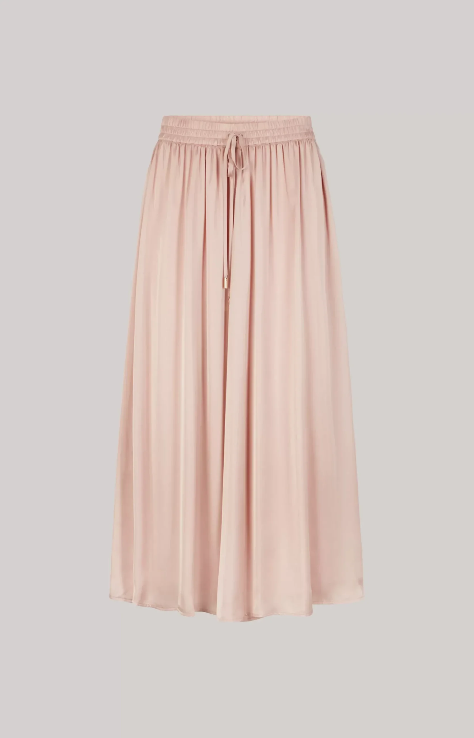 Satin Skirt in Rose