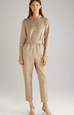 Scuba Overalls in Beige