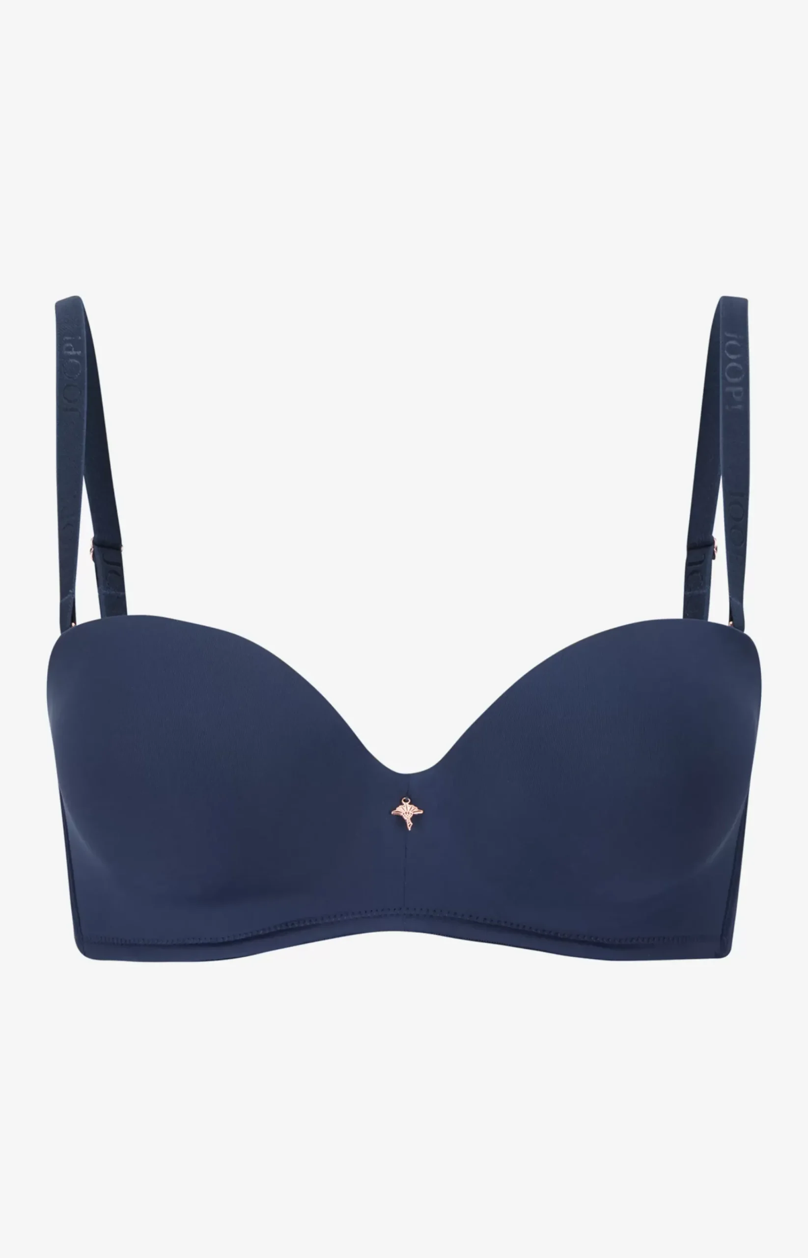Seamless Balconette Bra in Dark Blue