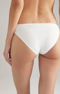 Seamless bikini briefs in Ecru