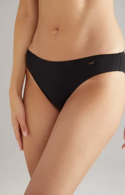 Seamless bikini briefs in black