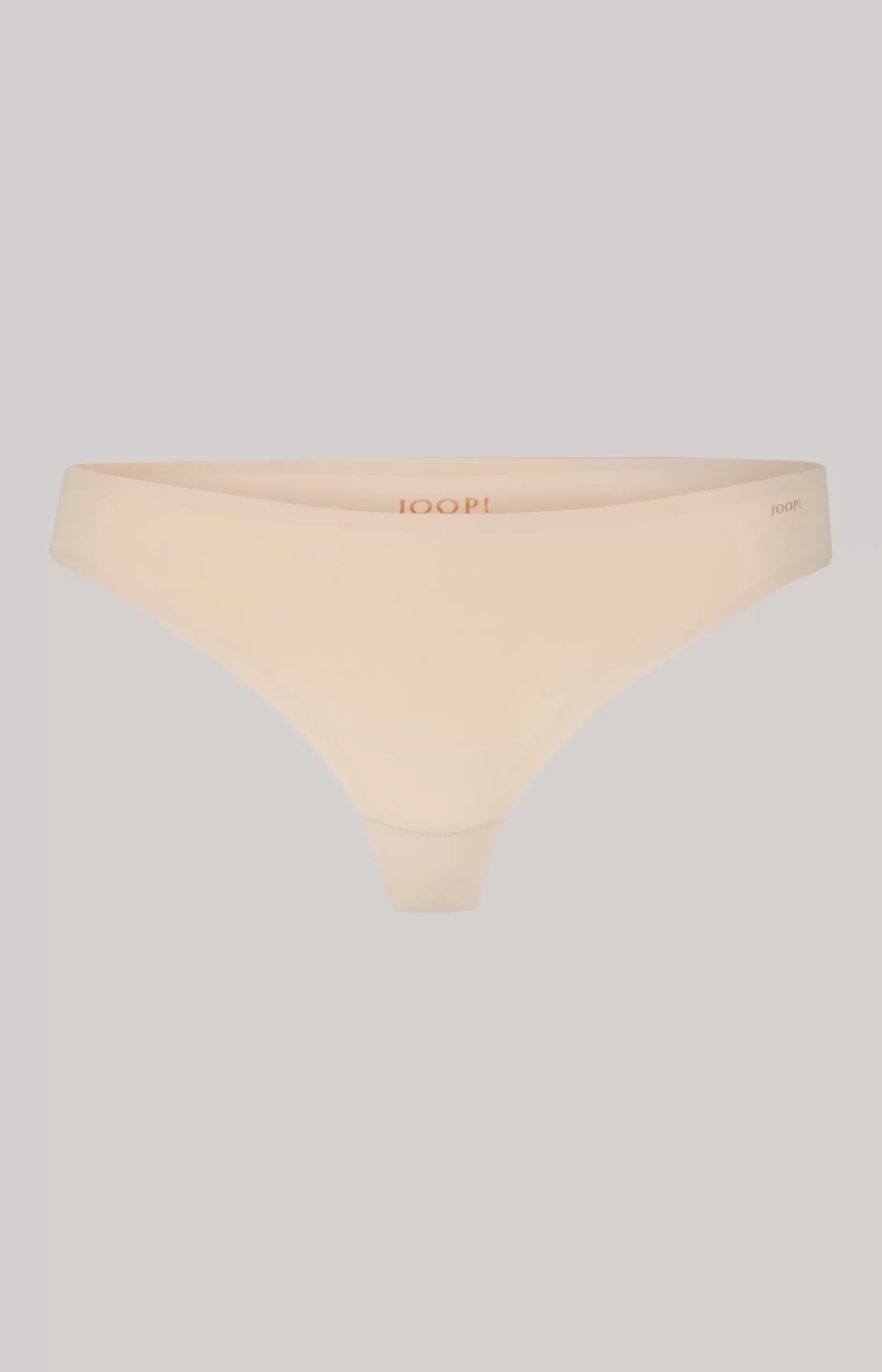 Seamless thong in Nude