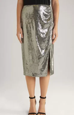 Sequined Skirt in Grey