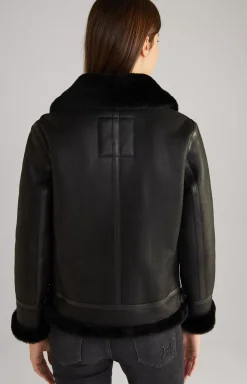 Shearling Jacket in Black