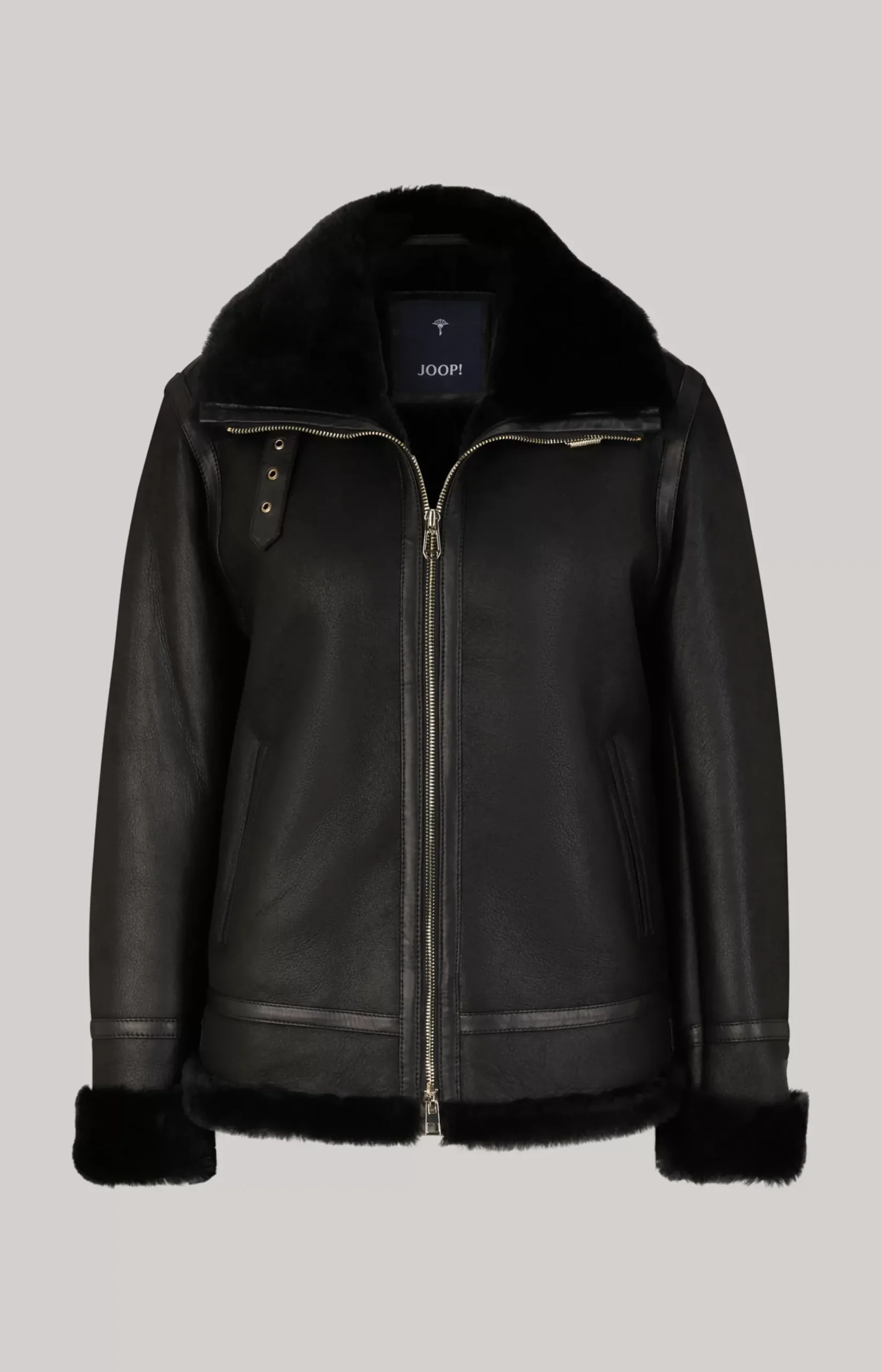 Shearling Jacket in Black