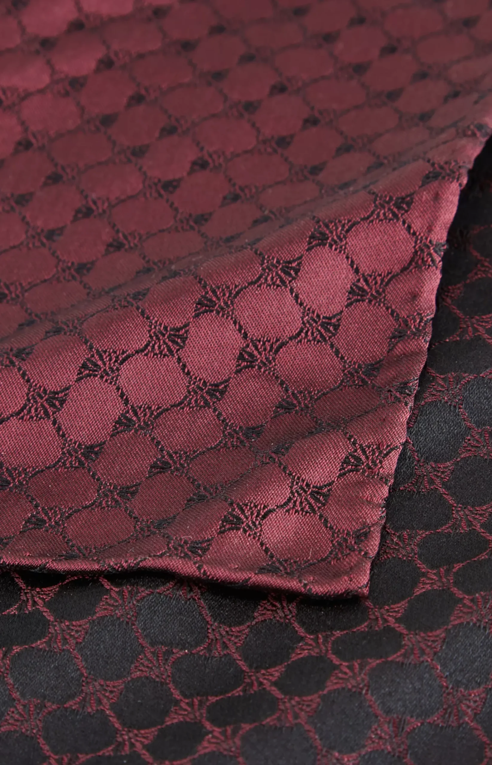 Silk Pocket Square in Dark Blue