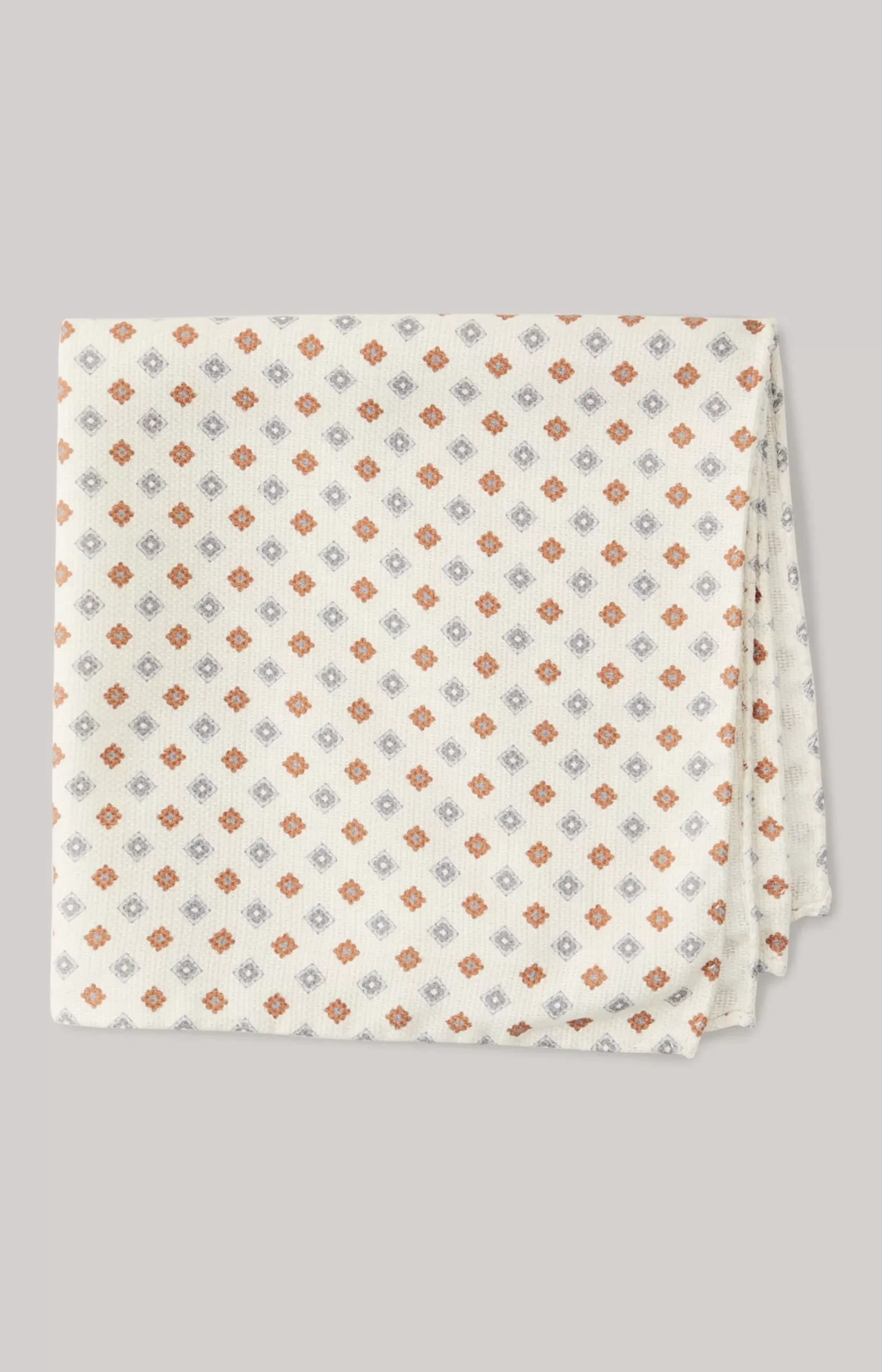 Silk Pocket Square in Off-White