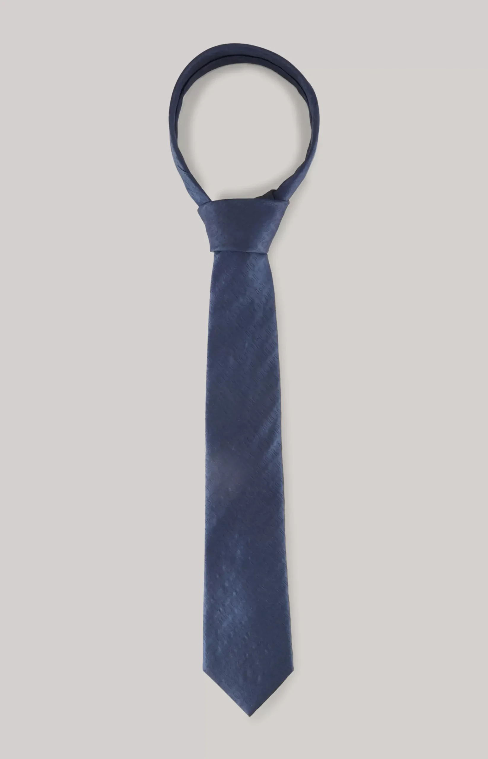 Silk Tie in Dark Blue