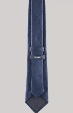 Silk Tie in Dark Blue