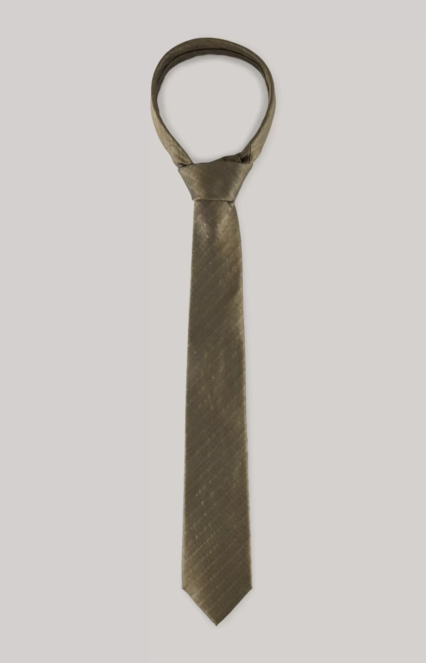 Silk Tie in Dark Green
