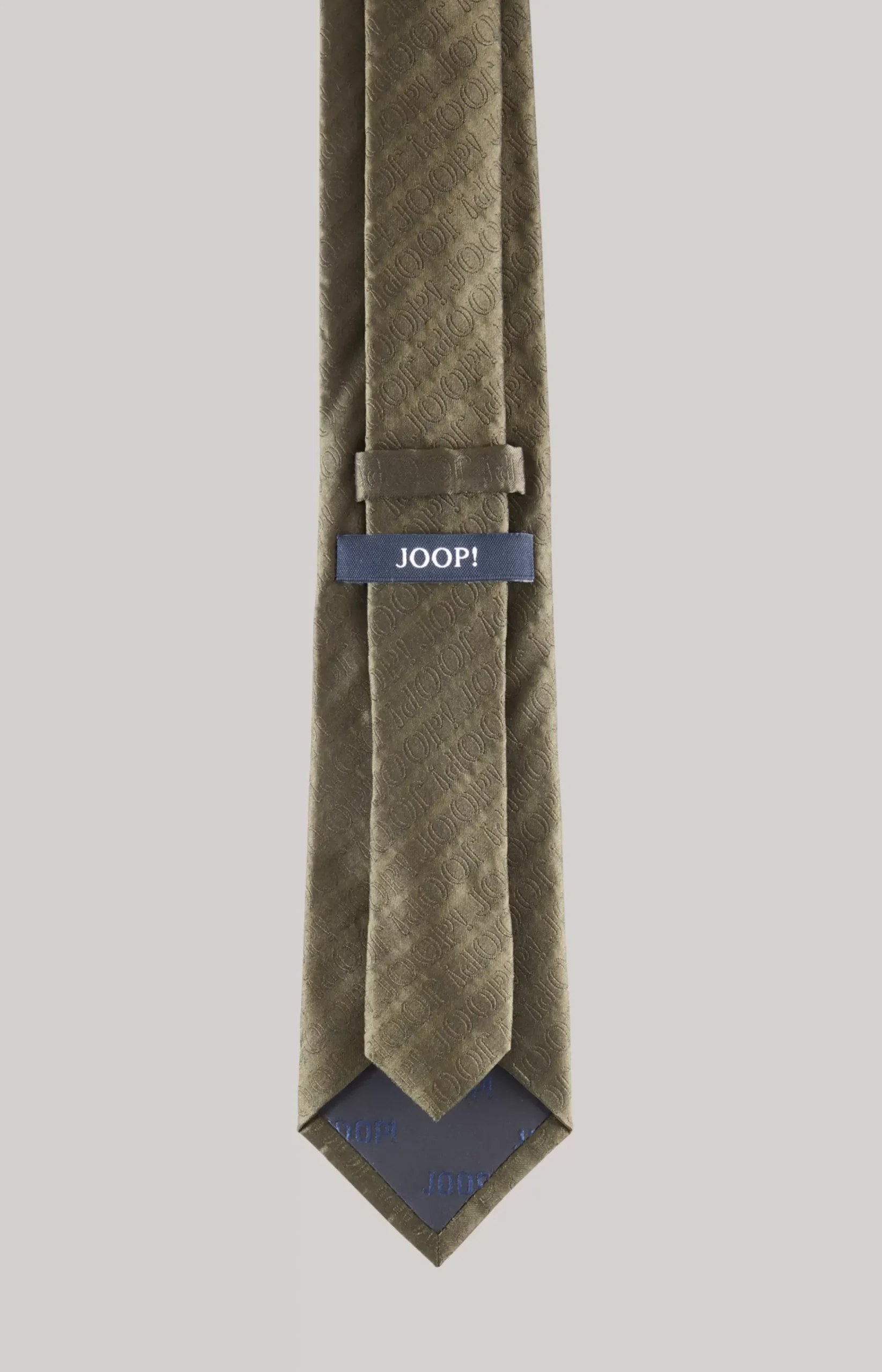 Silk Tie in Dark Green