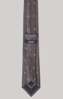 Silk Tie in Grey