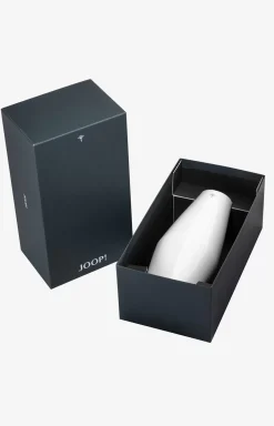 Single Cornflower Carafe/Vase in White - 25 cm height