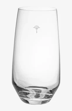 Single Cornflower long drink glass - set of 2