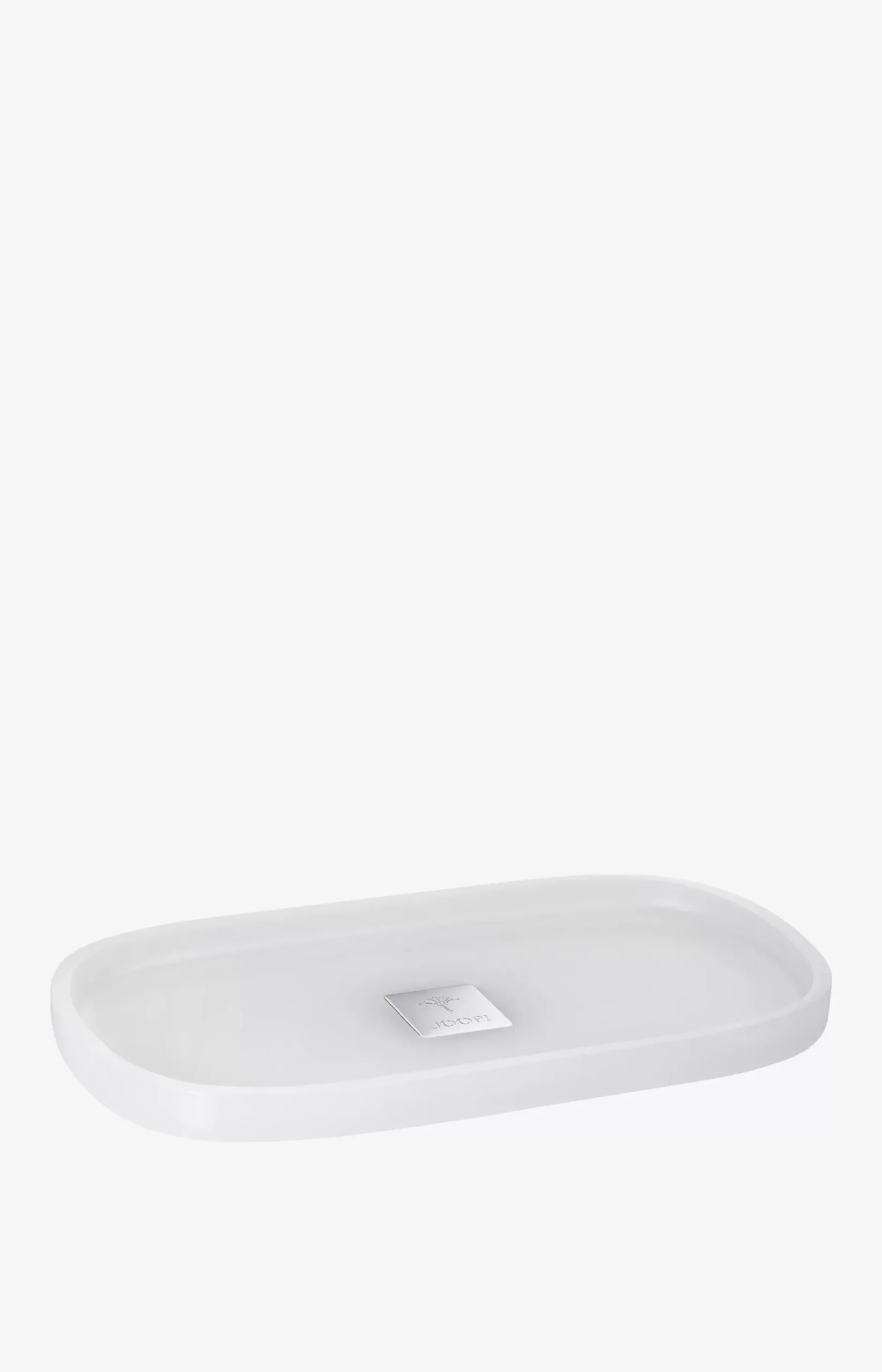 Small Crystal Line tray in white