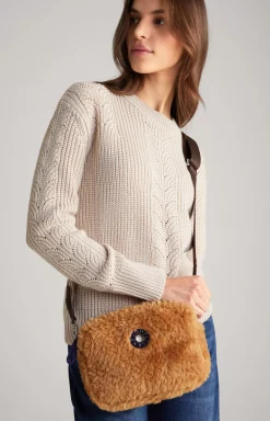 Soffice Cloe Shoulder Bag in Brown