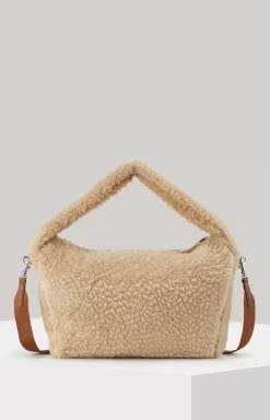 Soffice Vivianna Hobo Bag in Beige