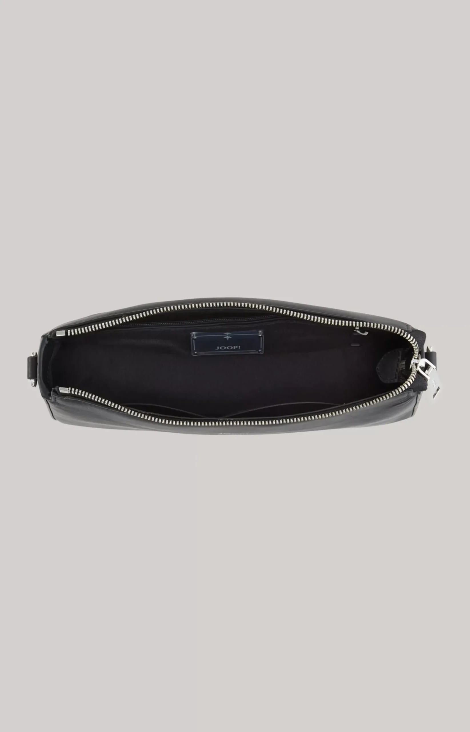 Sofisticato Jasmina Leather Shoulder Bag in Black