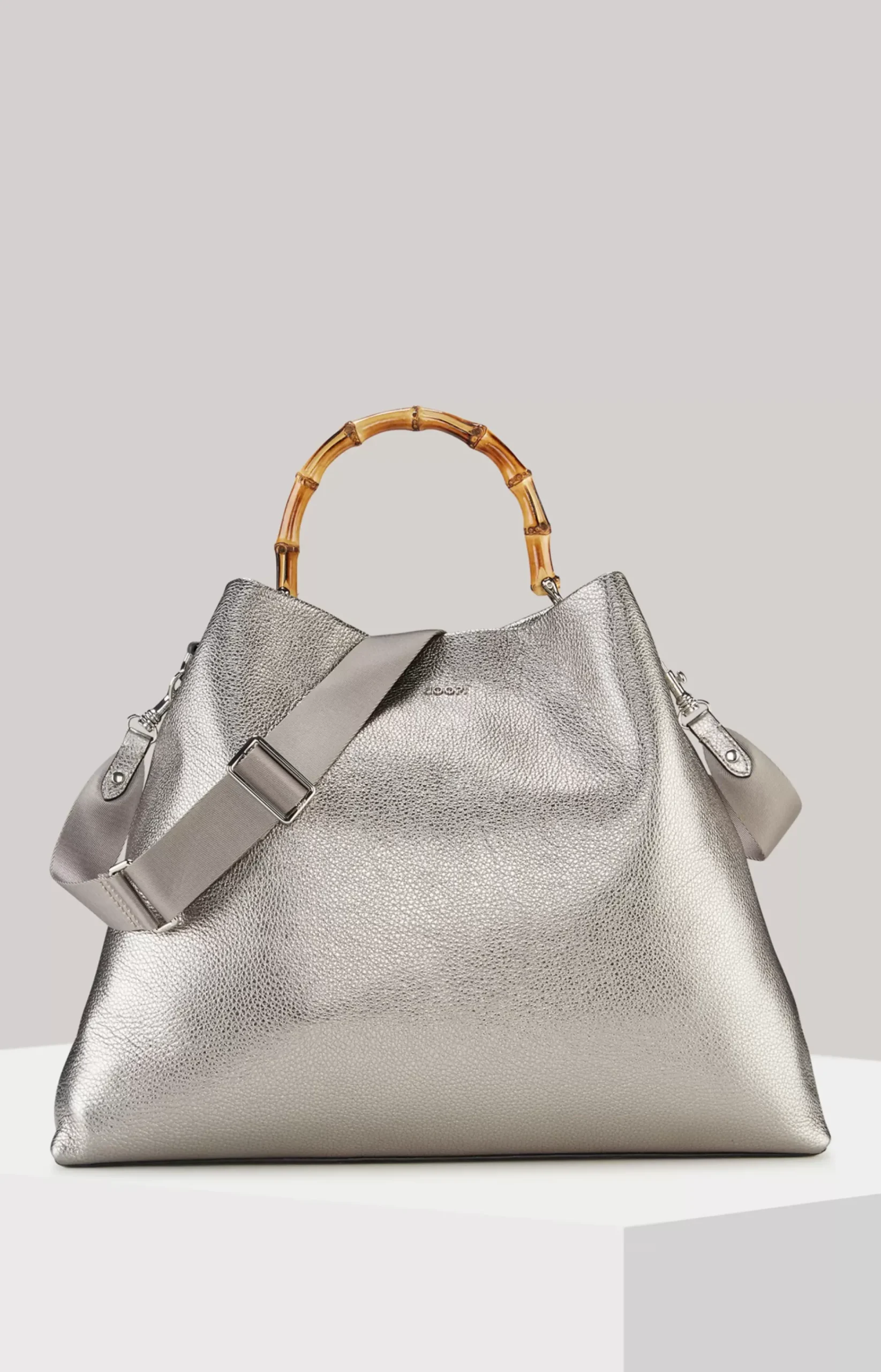 Splendere Saba Shopper in Silver