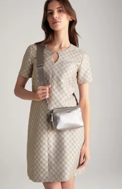 Splendere Susan Shoulder Bag in Silver
