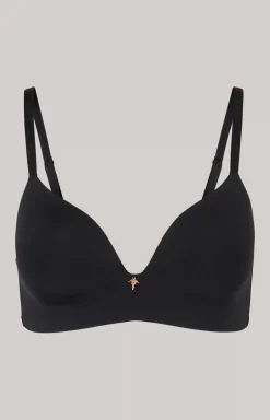 Strong Sensation Seamless bra in black
