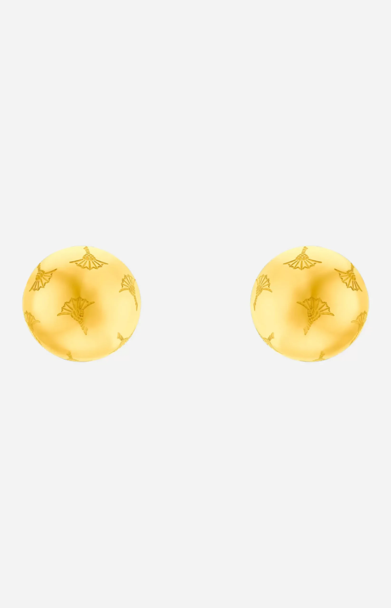 Stud Earrings in Gold