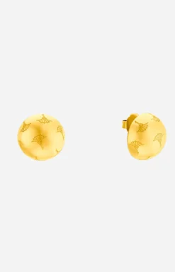Stud Earrings in Gold