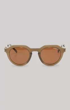 Sunglasses in Olive/Brown