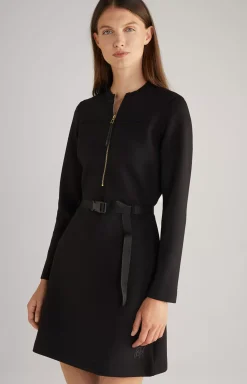 Sweatshirt Dress in Black