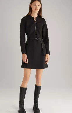 Sweatshirt Dress in Black