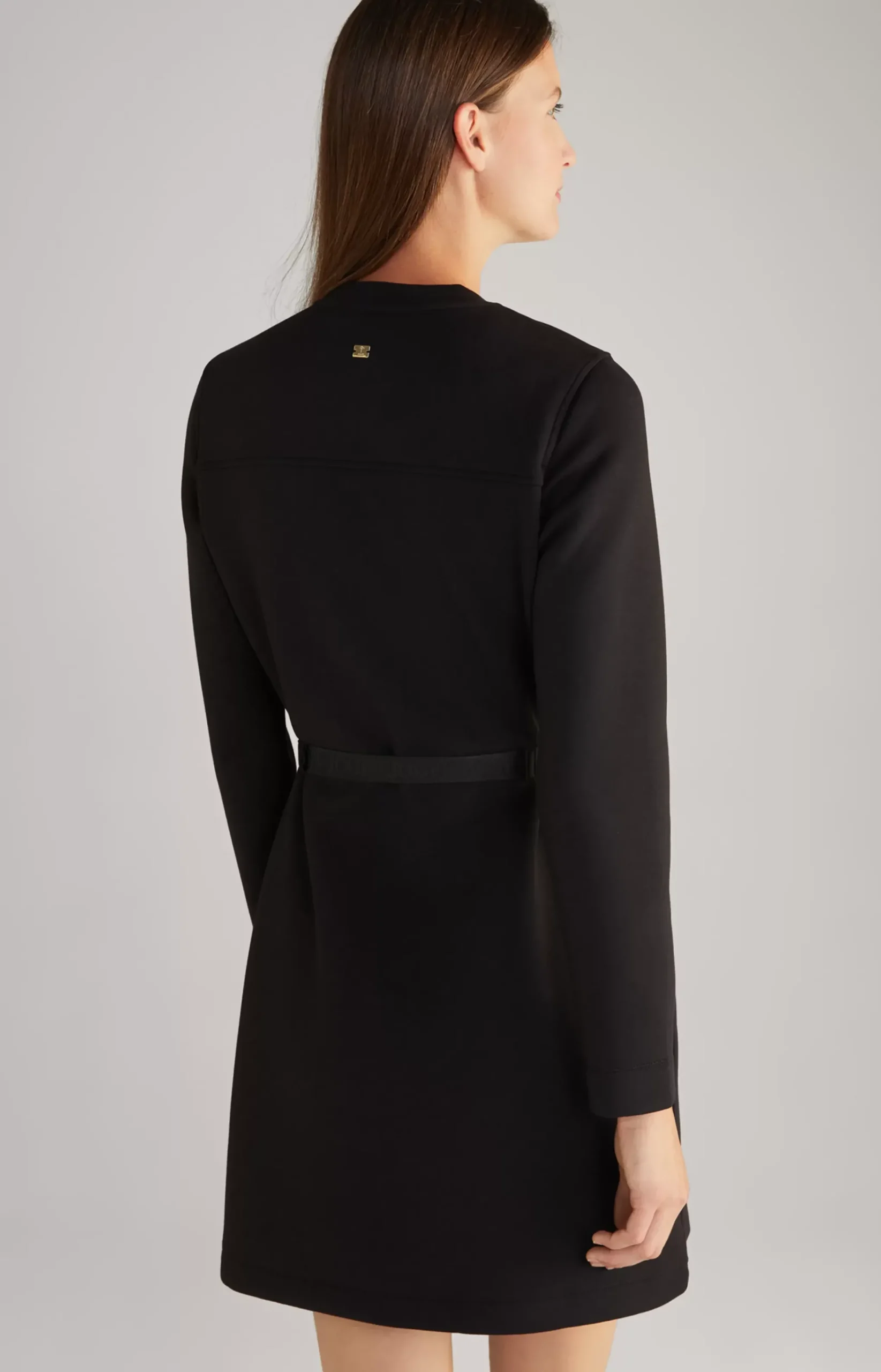 Sweatshirt Dress in Black