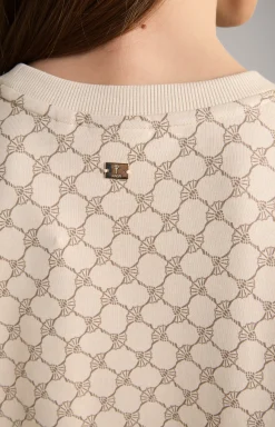 Sweatshirt in a Beige Pattern
