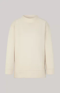 Sweatshirt in Beige