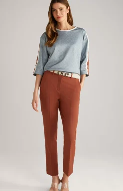 Sweatshirt in Blue-Grey