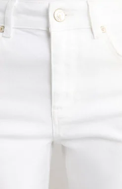 Tapered Jeans in White