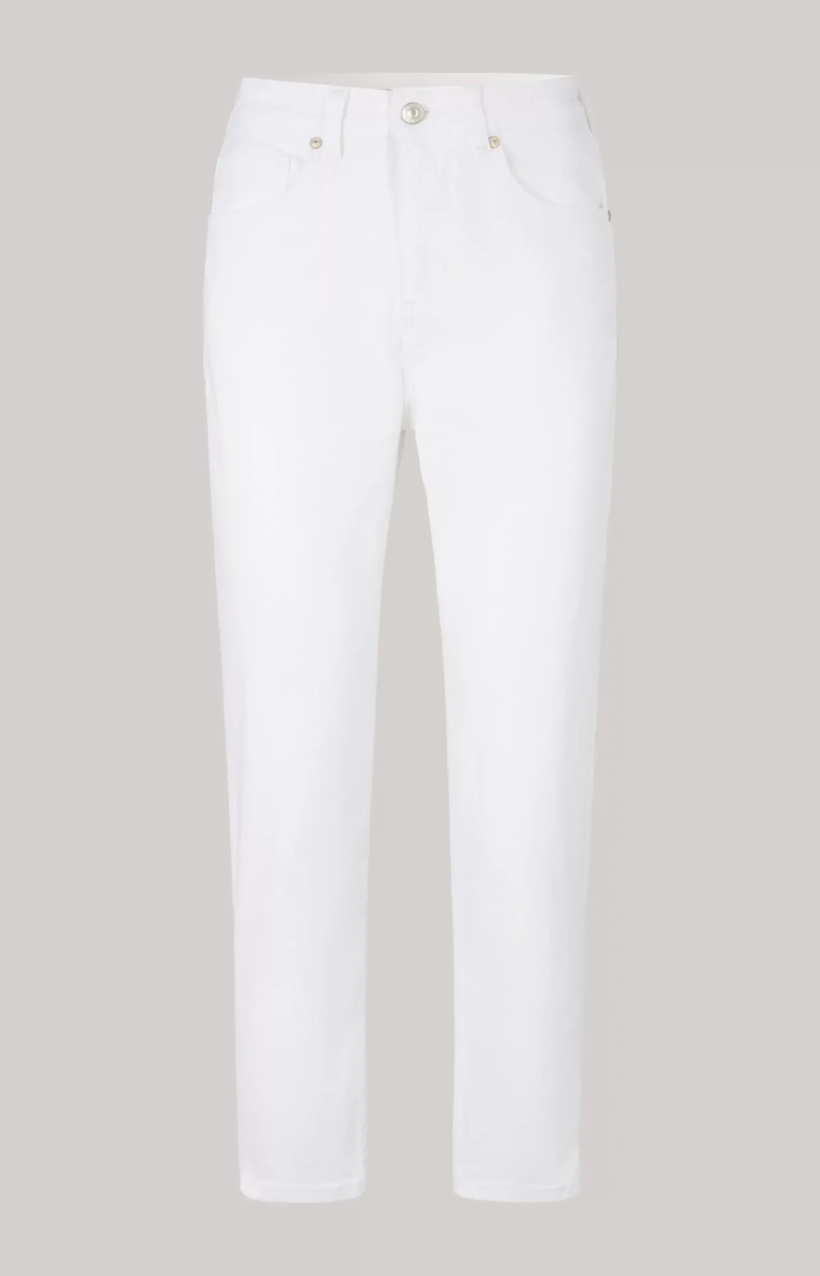 Tapered Jeans in White