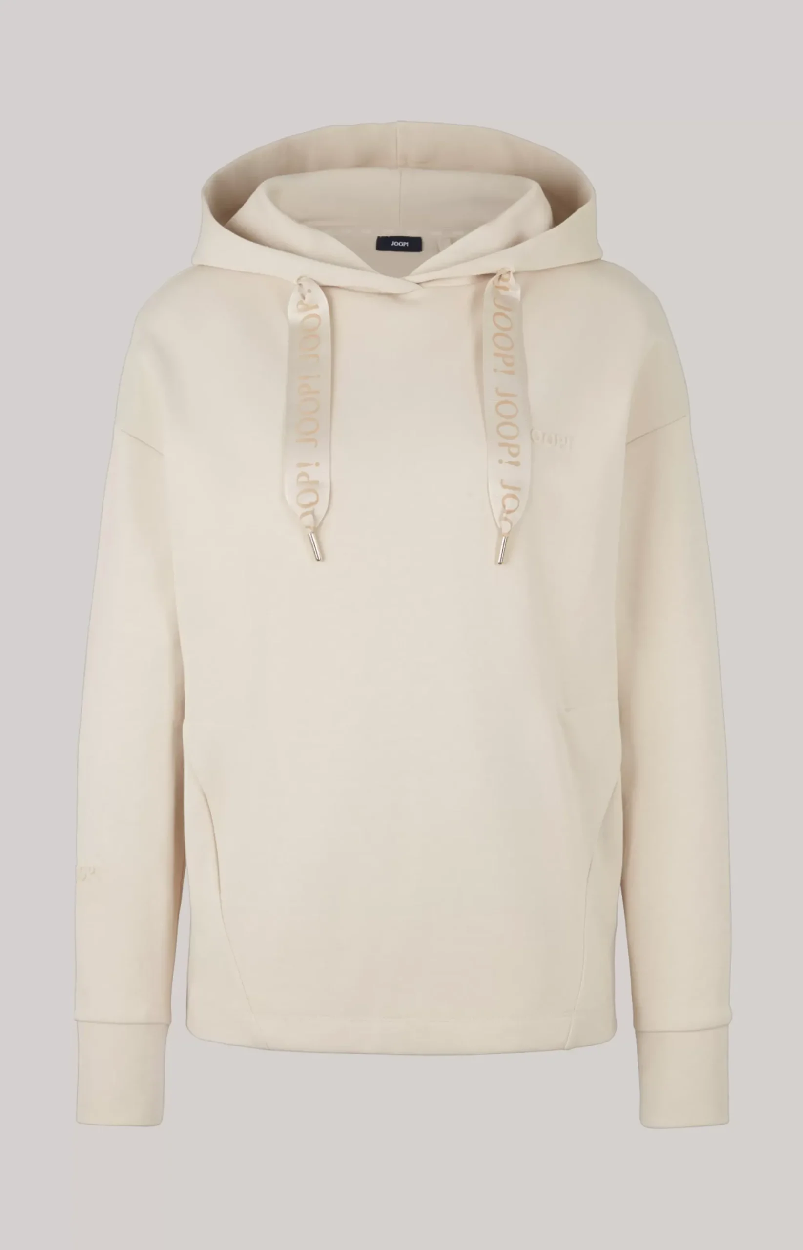 Tasta hoodie in taupe