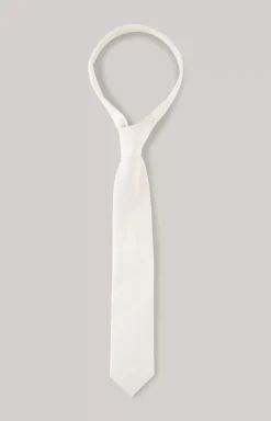 Tie in light beige