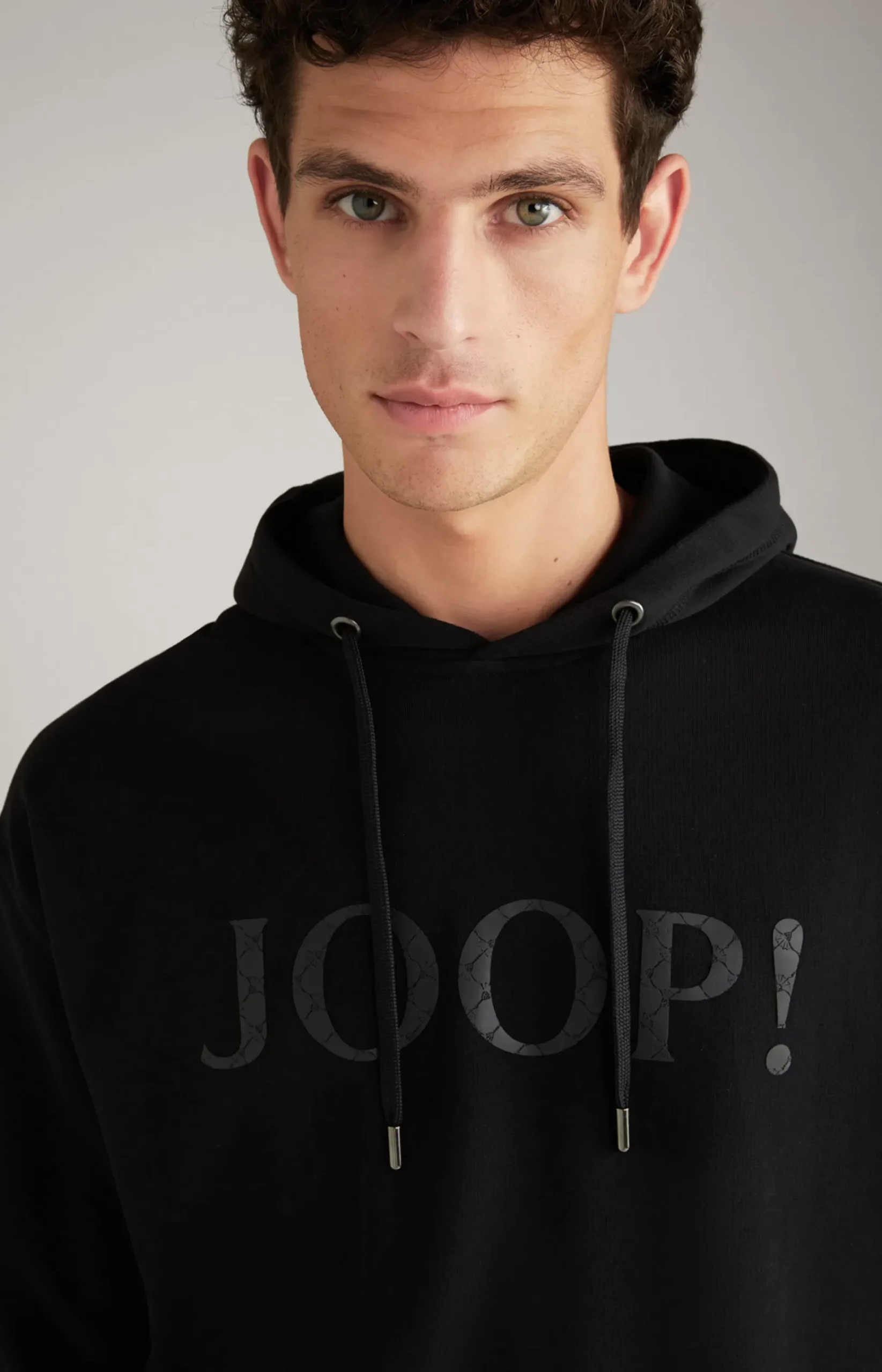 Timonos Cotton Hoodie in Black