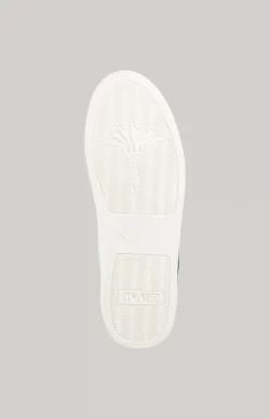 Tinta Due Coralie Trainers in White/Green