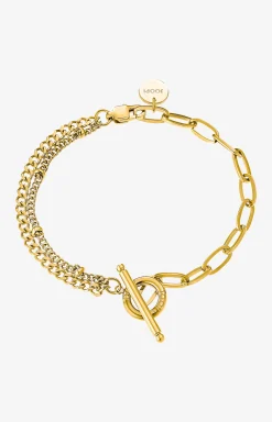Trio bracelet in gold