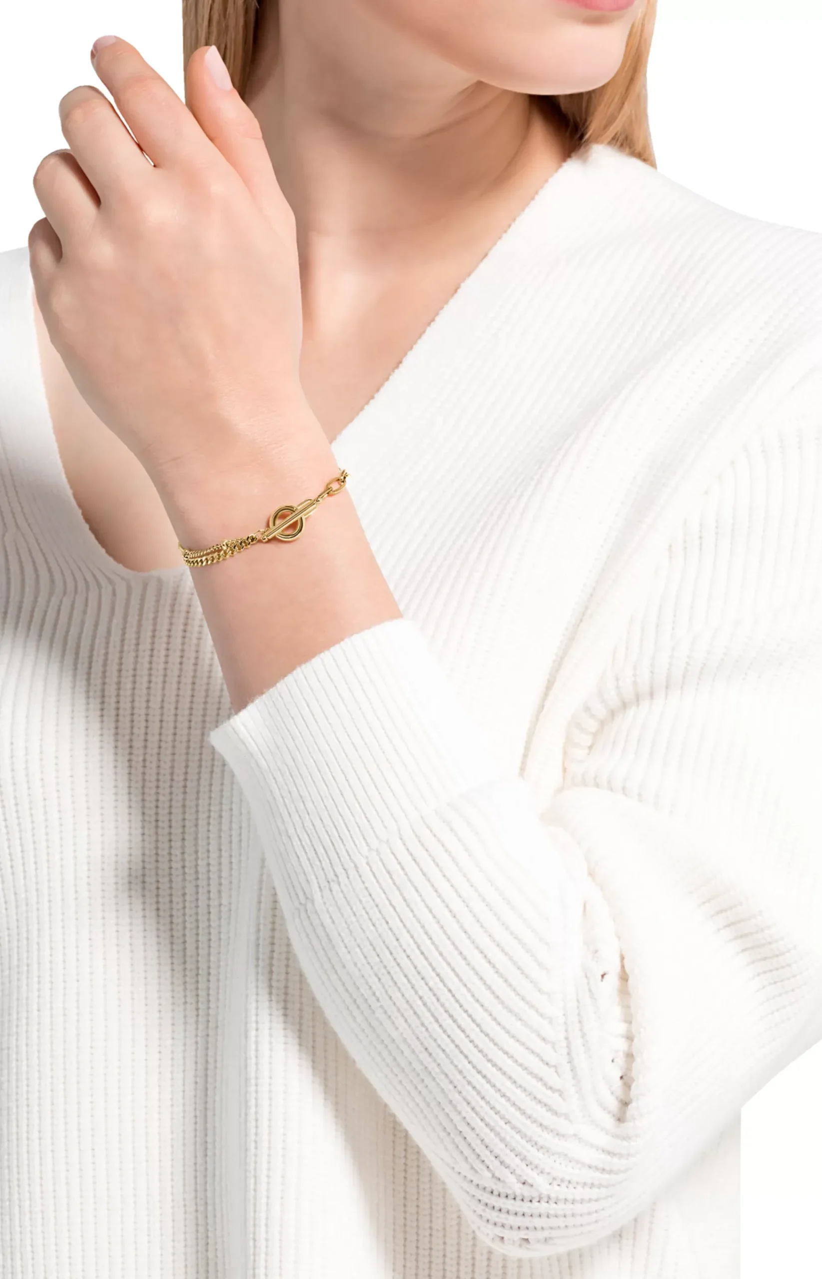 Trio bracelet in gold